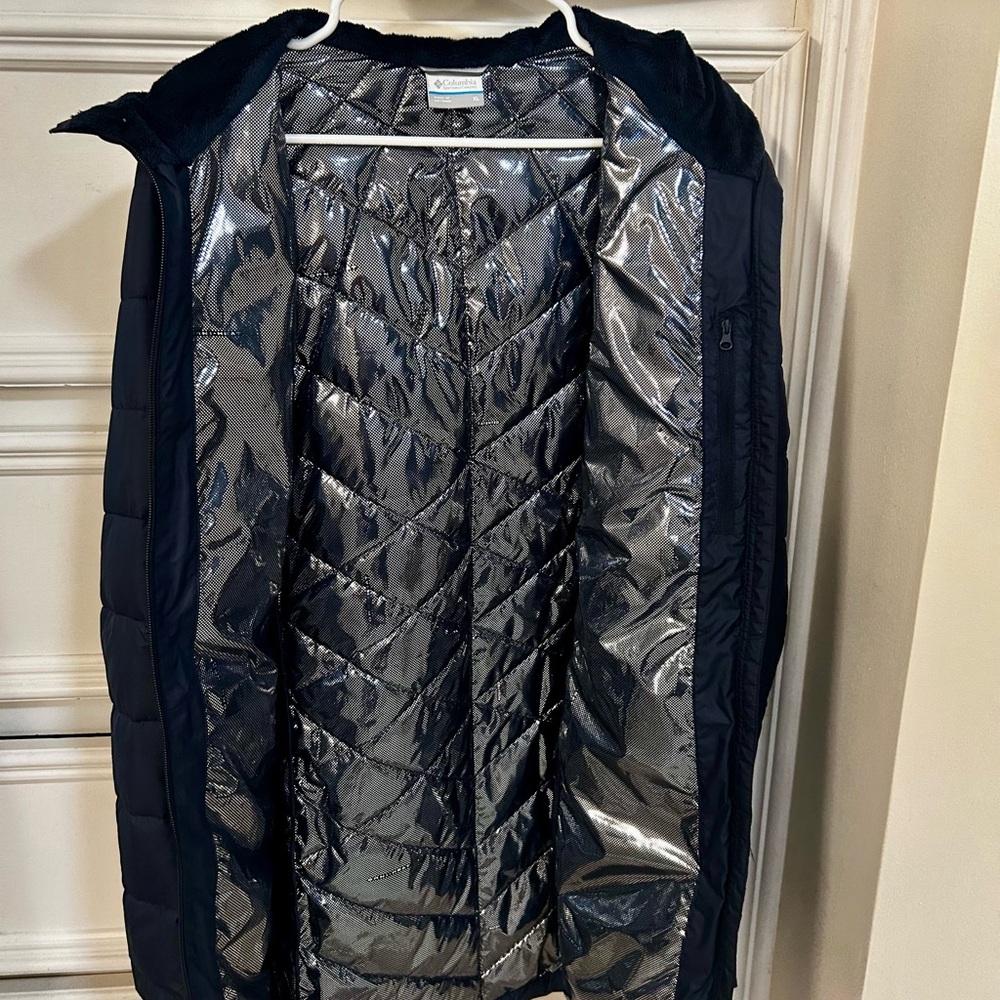 Columbia Dark Blue Quilted Jacket - Picture 3 of 5
